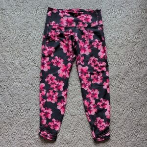 Old Navy Pink Floral Women's Leggings